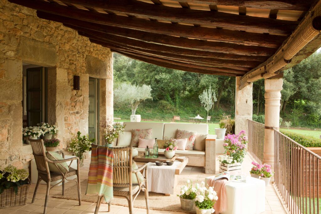 Une maison à la decoration de campagne - Maisons de Campagne