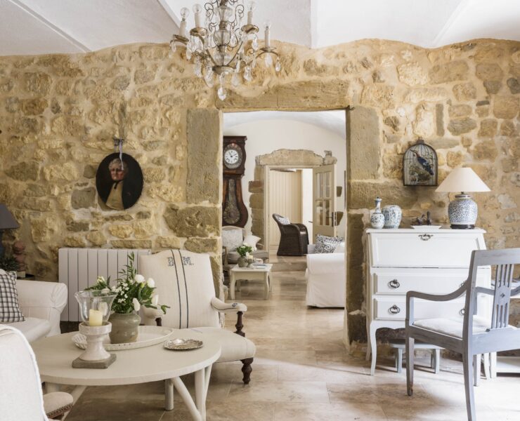 décoration salon maison méditerranéenne