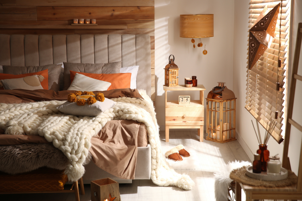 Une chambre cocooning aux inspirations bois naturel