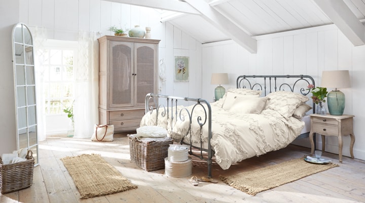 chambre cocooning campagne classique