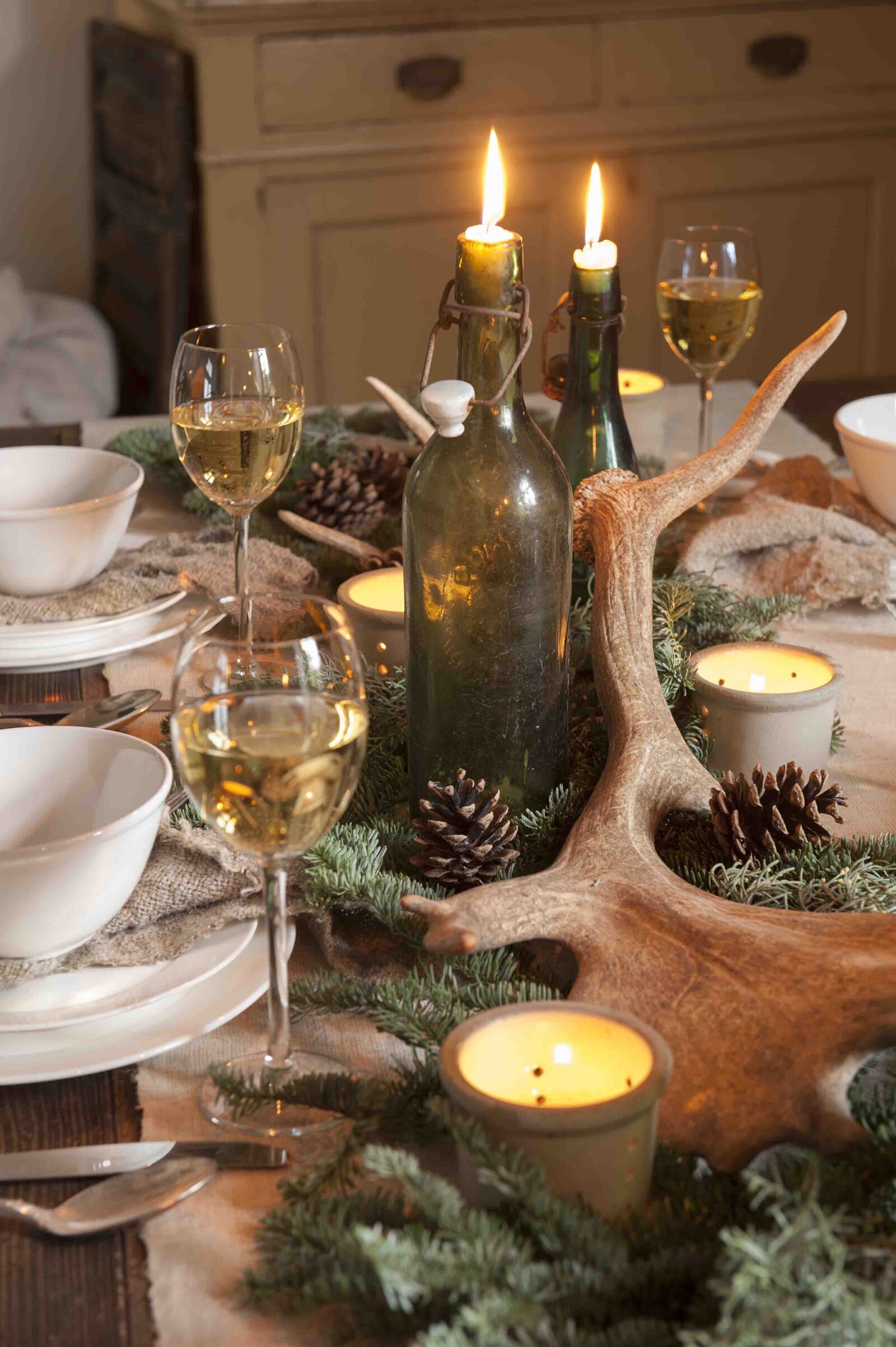 Une déco de Noël rustique aux PaysBas Maisons de Campagne